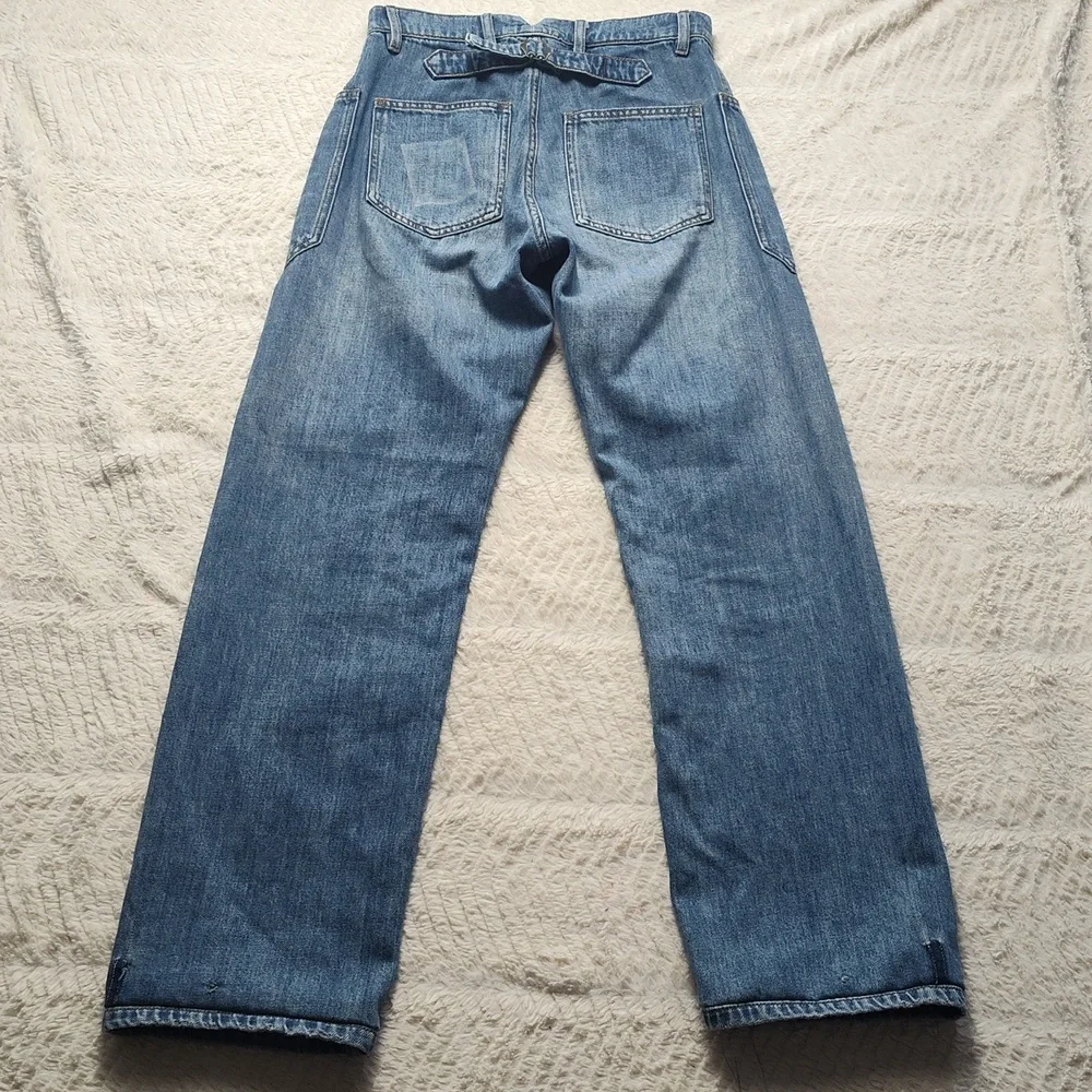 Sandrine Rose Women's Denim Blue Jeans Size 27 Button Fly - Picture 6 of 12